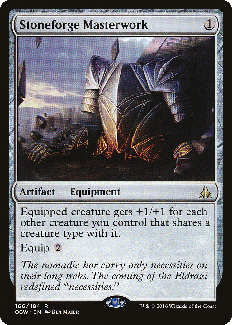 Stoneforge Masterwork (OGW-166) - Oath of the Gatewatch