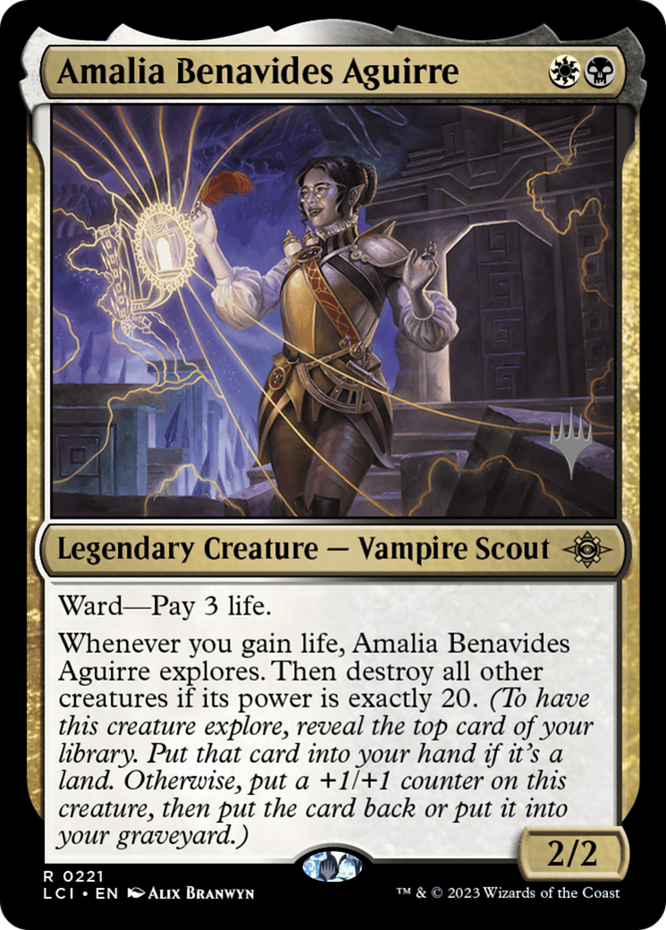 Amalia Benavides Aguirre (PPLCI-221P) - The Lost Caverns of Ixalan Promos Foil