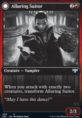 Alluring Suitor (DBL-408) - Innistrad: Double Feature: (Double Faced Transform)