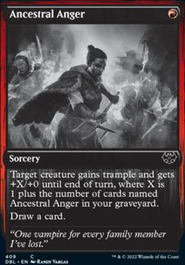 Ancestral Anger (DBL-409) - Innistrad: Double Feature