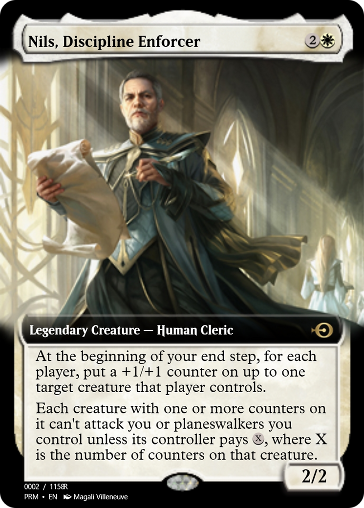 Nils, Discipline Enforcer (PRM-89976) - Magic Online Promos