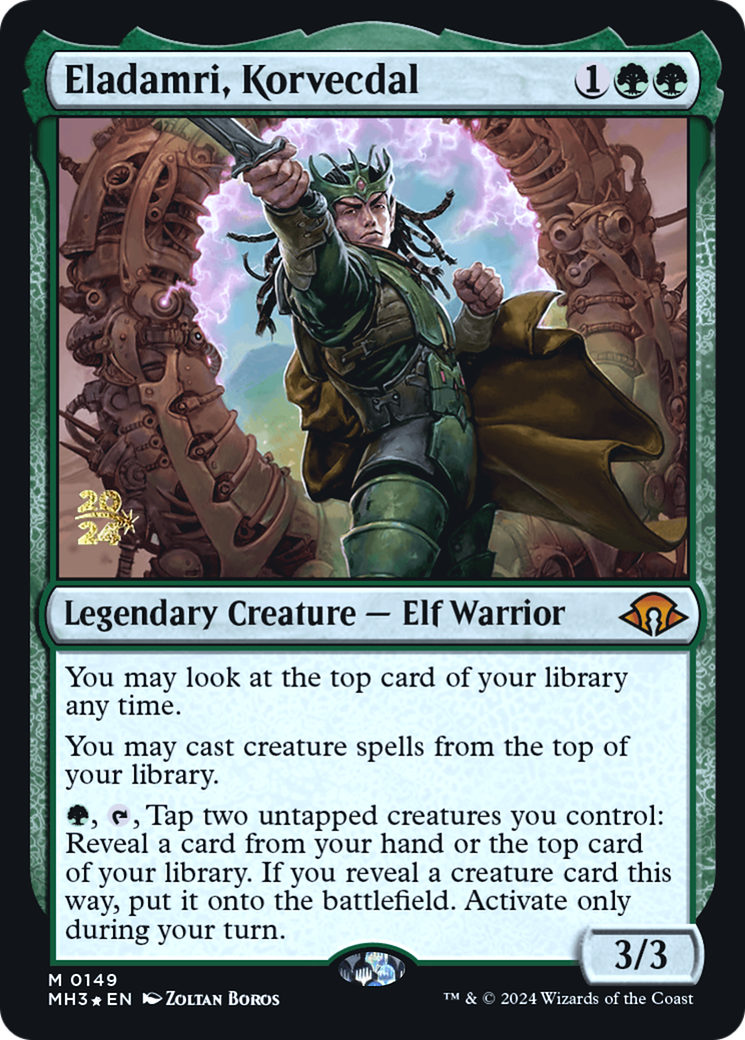 Eladamri, Korvecdal (PRE-149S) - Modern Horizons 3 Promos Foil