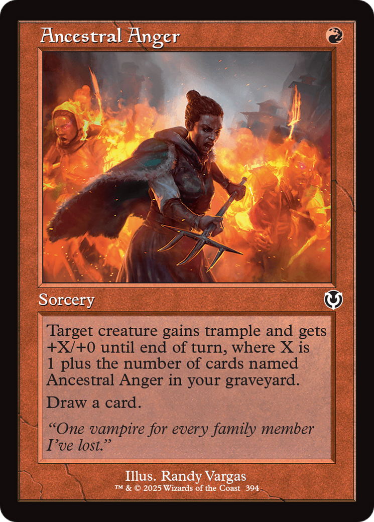 Ancestral Anger (INR-394) - Innistrad Remastered Foil