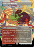 Spectator Seating (Borderless) (CMM-664) - Commander Masters (Borderless) Foil