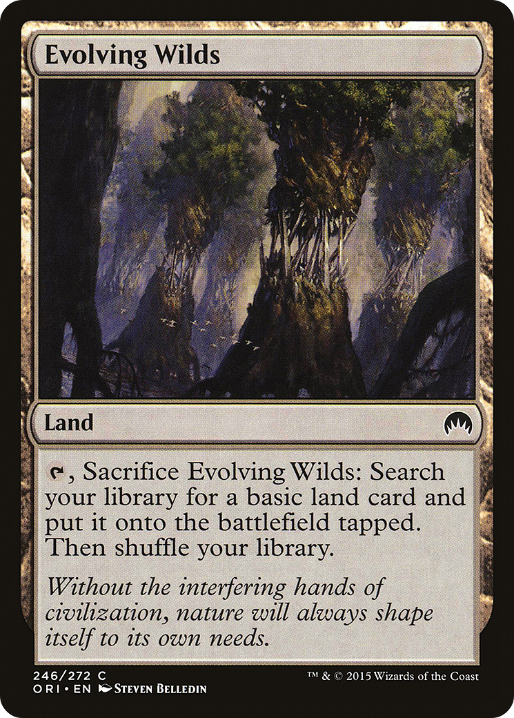 Evolving Wilds (ORI-246) - Magic Origins