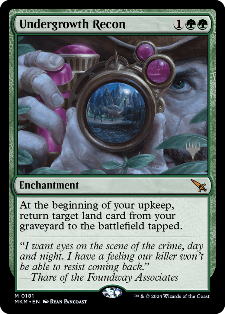 Undergrowth Recon (PPMKM-181P) - Murders at Karlov Manor Promos