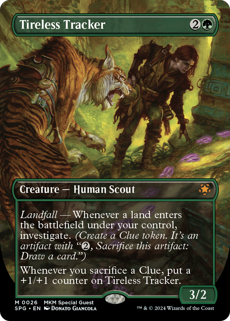 Tireless Tracker (Borderless) (SPG-026) - Special Guests (Borderless)