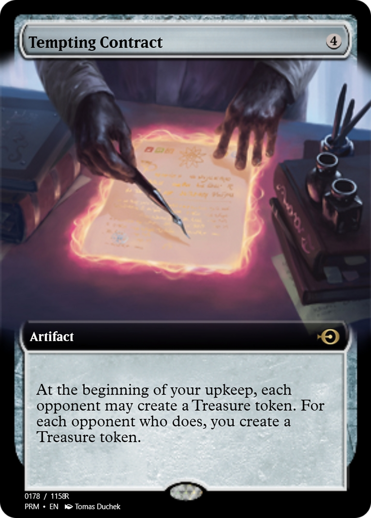 Tempting Contract (PRM-90328) - Magic Online Promos Foil