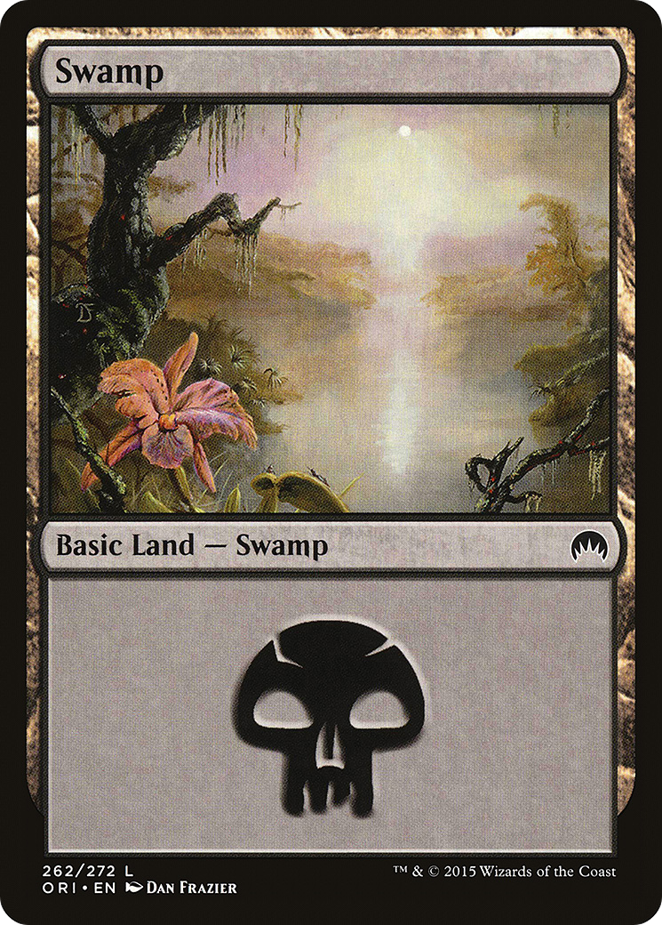 Swamp (262) (ORI-262) - Magic Origins Foil