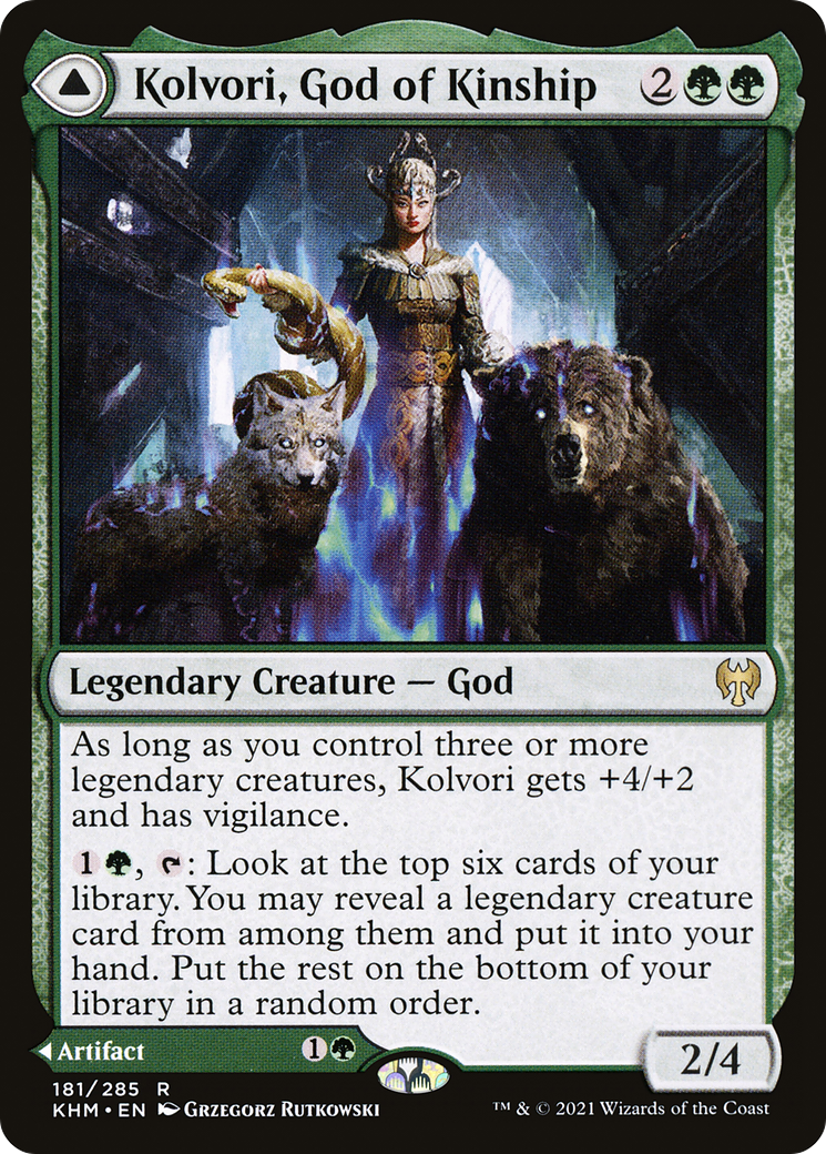 Kolvori, God of Kinship (KHM-181) - Kaldheim