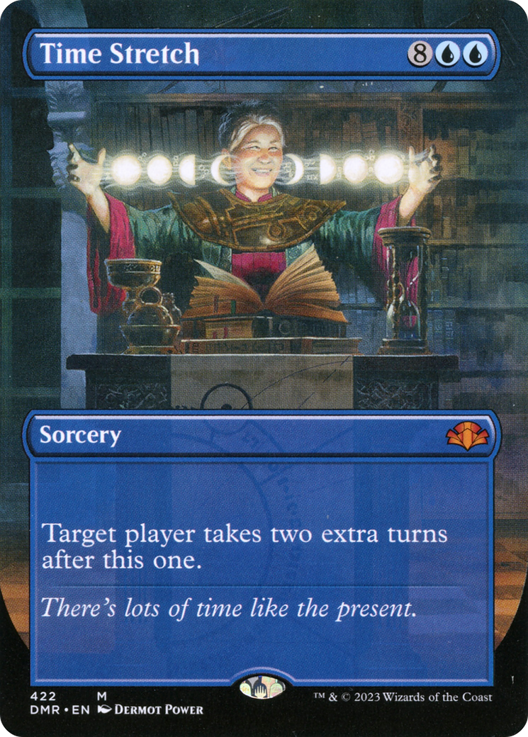 Time Stretch (Borderless) (DMR-422) - Dominaria Remastered (Borderless)