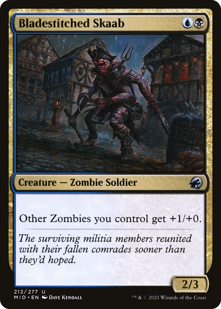 Bladestitched Skaab (MID-212) - Innistrad: Midnight Hunt