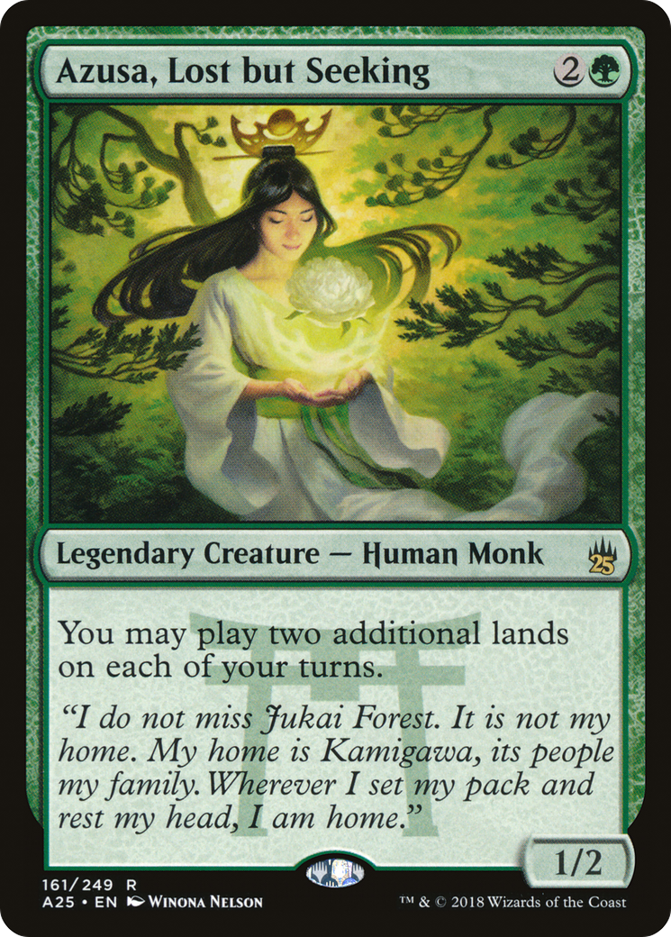 Azusa, Lost but Seeking (A25-161) - Masters 25 Foil