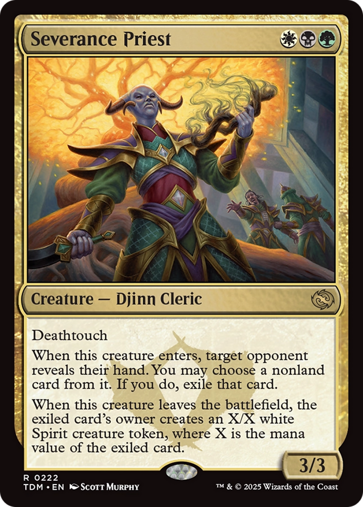 Severance Priest (TDM-222) - Tarkir: Dragonstorm