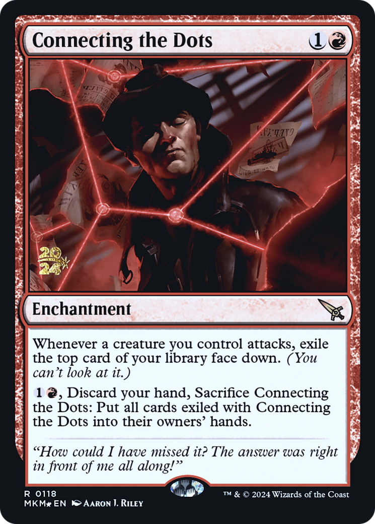 Connecting the Dots (PRE-118S) - Murders at Karlov Manor Promos Foil