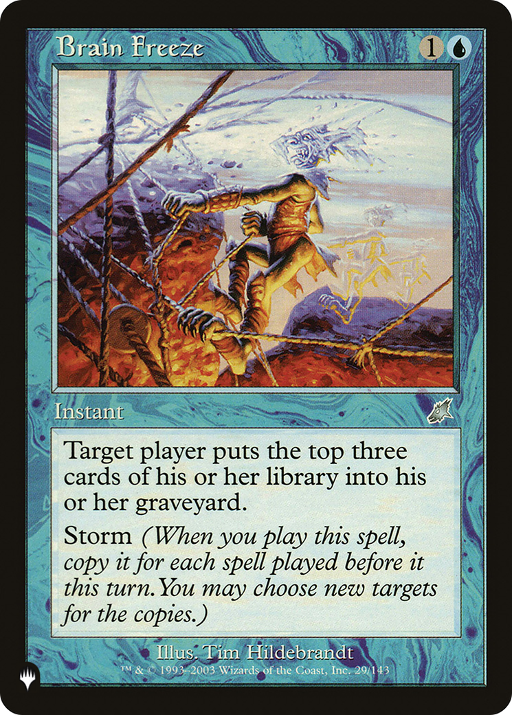 Brain Freeze (LIST-SCG-29) - The List