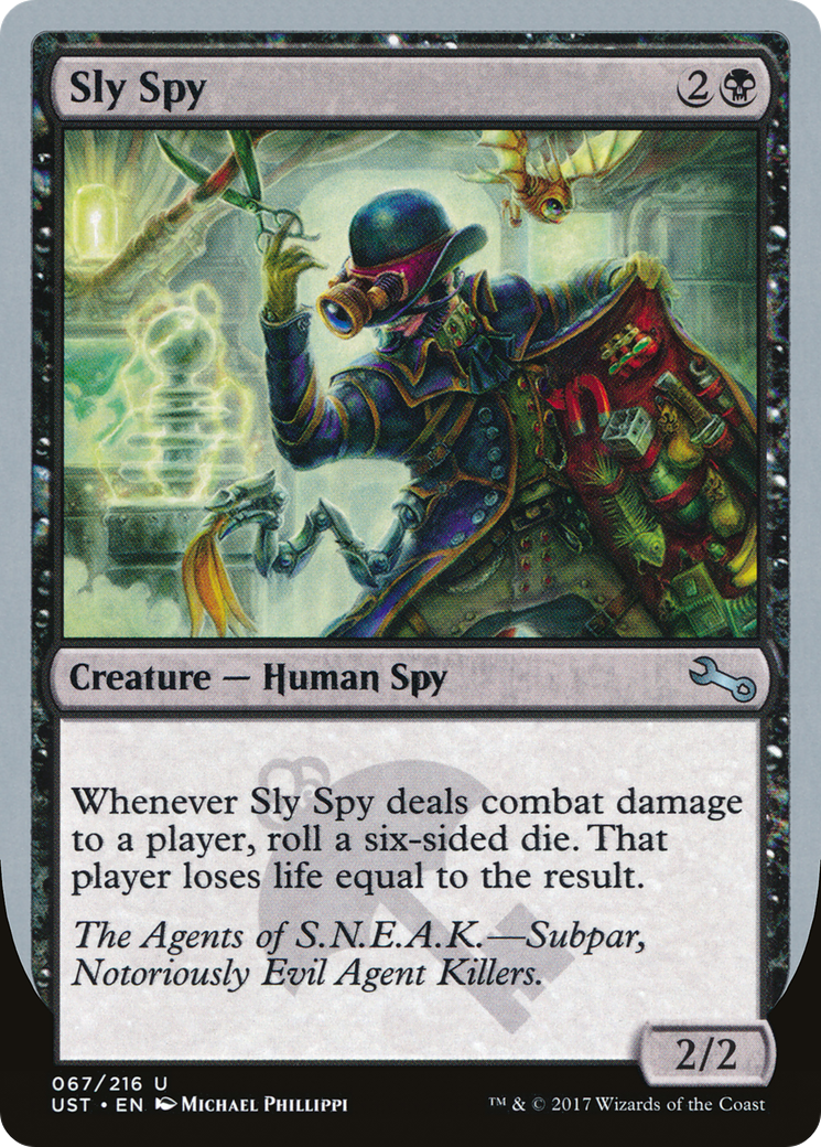 Sly Spy (F) (UST-067) - Unstable Foil