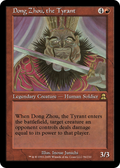 Dong Zhou, the Tyrant (ME3-096) - Masters Edition III Foil