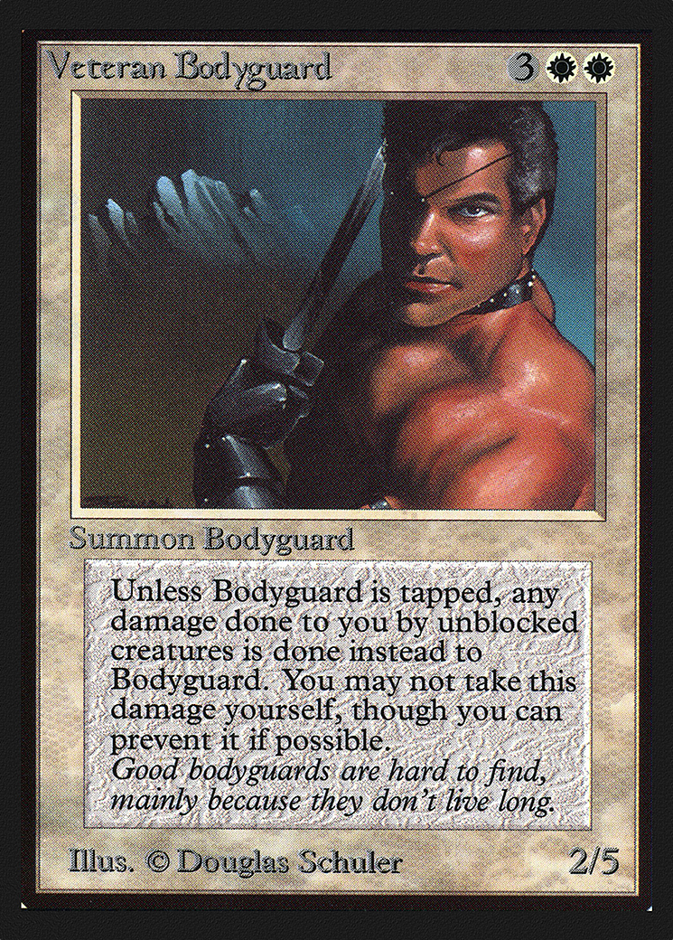 Veteran Bodyguard (IE) (IED-042) - Intl. Collectors' Edition