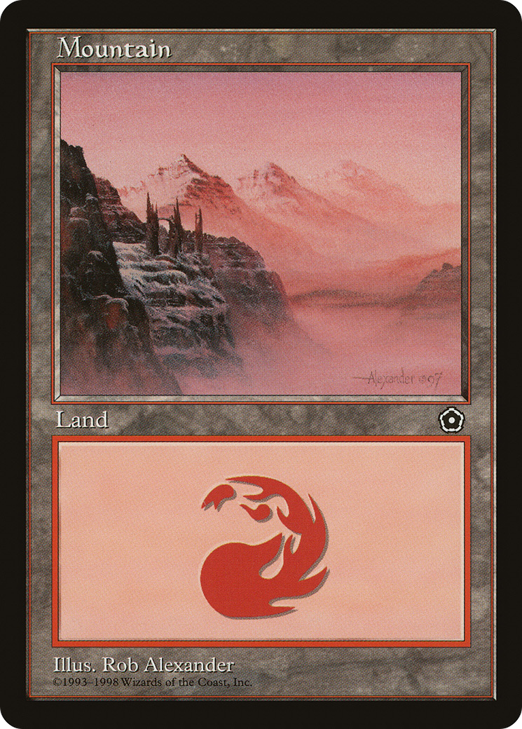 Mountain (157) (P02-160) - Portal Second Age