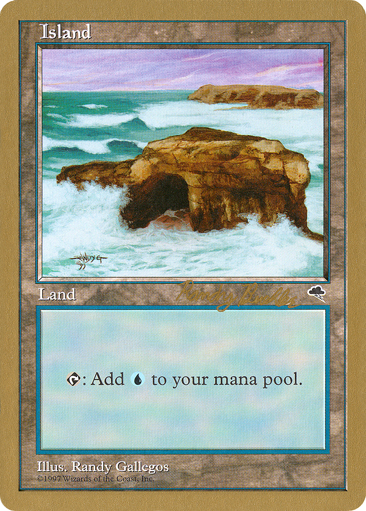 Island (Crashing Waves) - 1998 Randy Buehler (TMP) (WCD-RB336) - World Championship Decks 1998