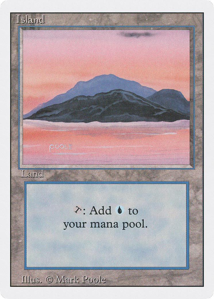 Island (C) (3ED-297) - Revised Edition