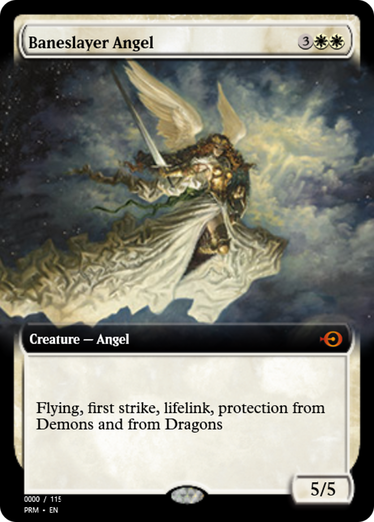 Baneslayer Angel (PRM-82000) - Magic Online Promos