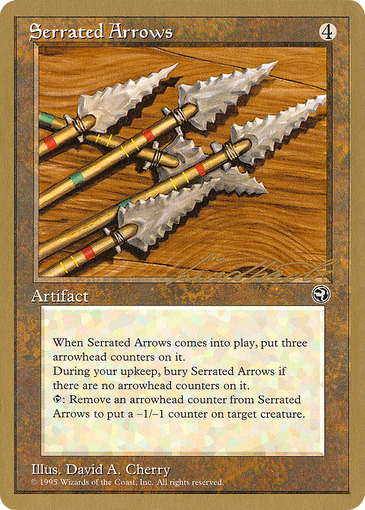 Serrated Arrows - 1996 Leon Lindback (HML) (WCD-LL110) - Pro Tour Collector Set