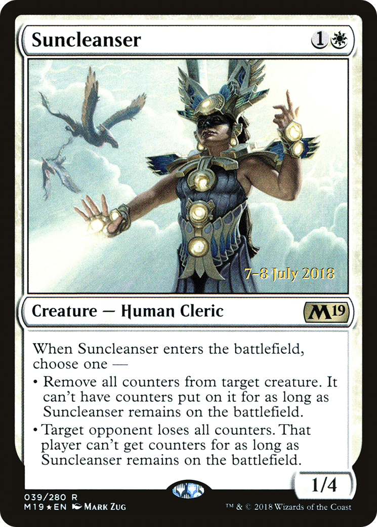 Suncleanser (PRE-039) - Core Set 2019 Promos Foil