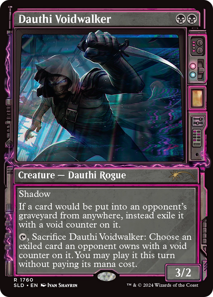 Dauthi Voidwalker (SLD-1760) - Secret Lair Drop: (Showcase)