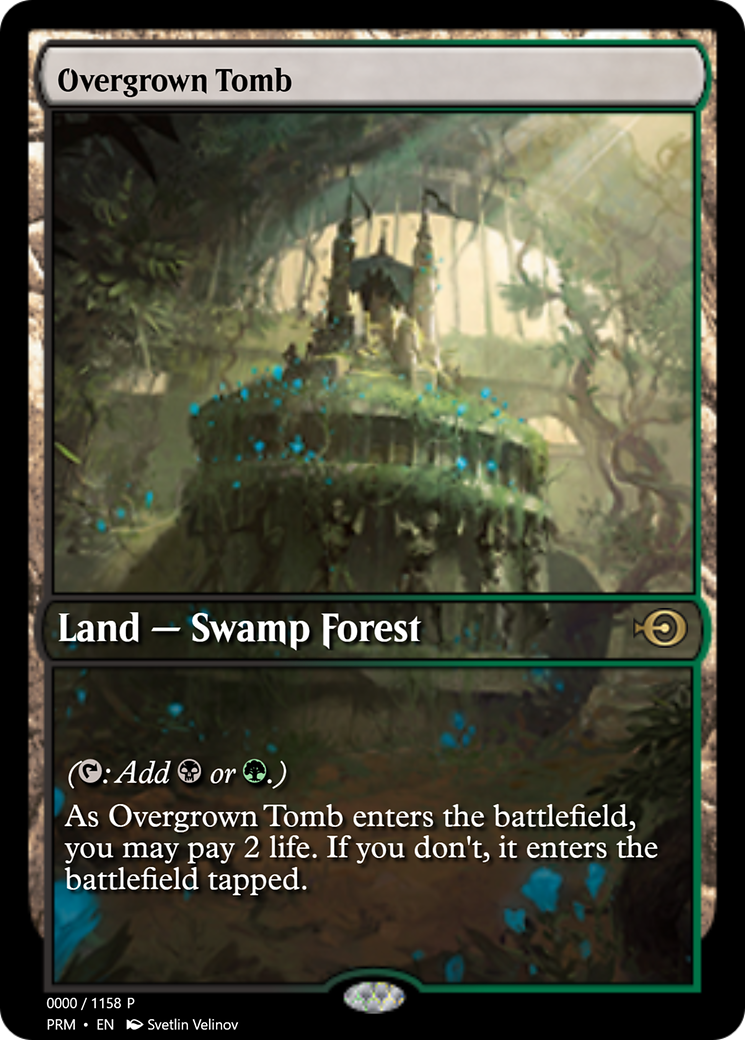 Overgrown Tomb (PRM-72315) - Magic Online Promos Foil