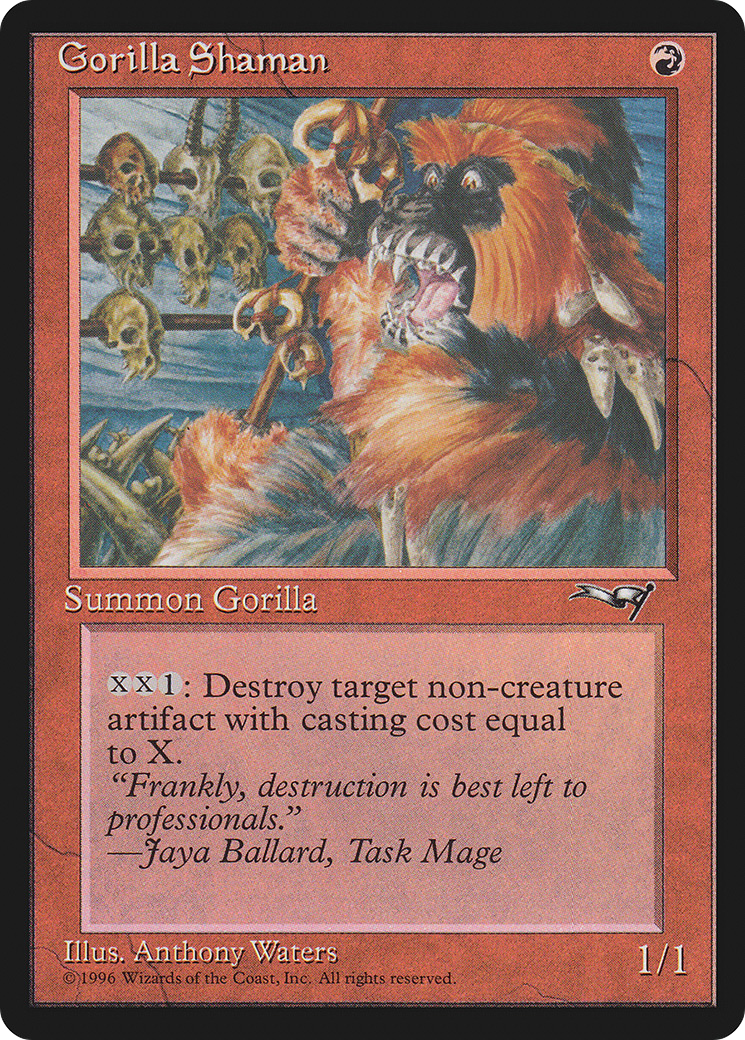 Gorilla Shaman (ALL-107) - Alliances