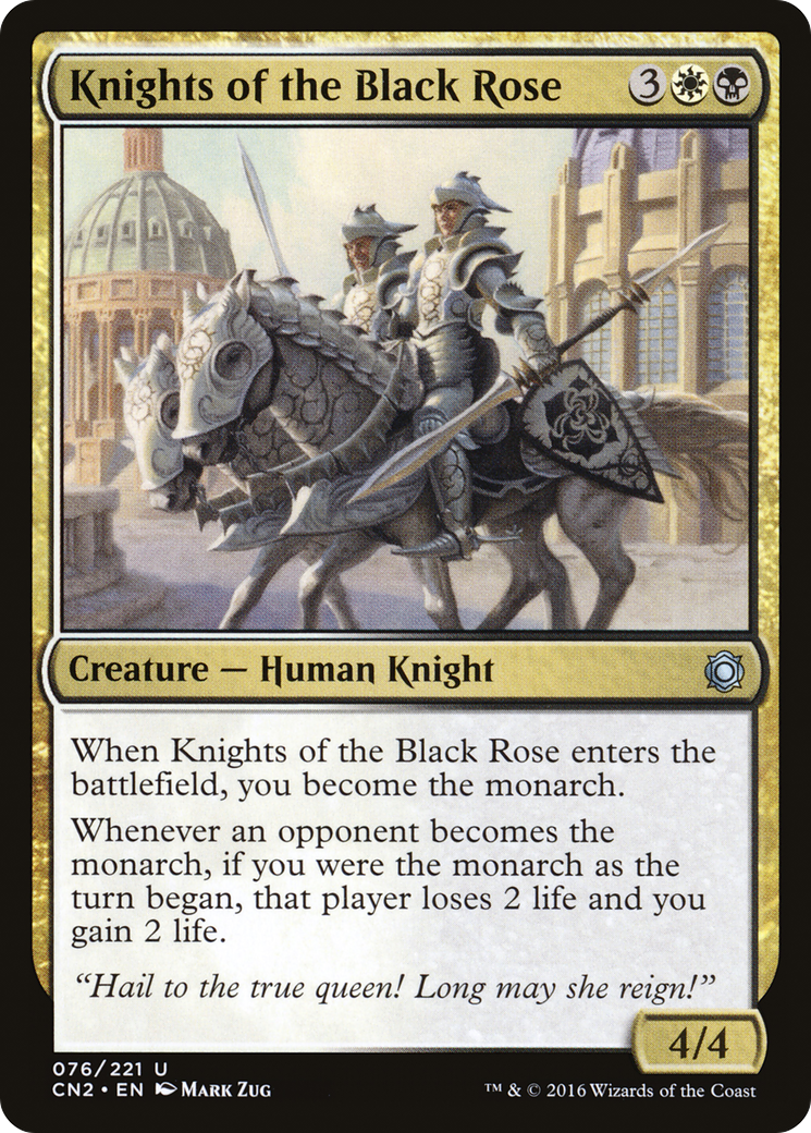 Knights of the Black Rose (CN2-076) - Conspiracy: Take the Crown