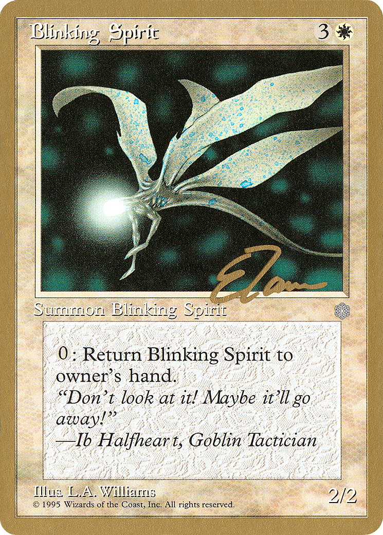 Blinking Spirit - 1996 Eric Tam (ICE) (WCD-ET8) - Pro Tour Collector Set