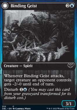 Binding Geist (DBL-315) - Innistrad: Double Feature: (Double Faced Transform)