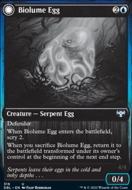 Biolume Egg (DBL-316) - Innistrad: Double Feature: (Double Faced Transform)