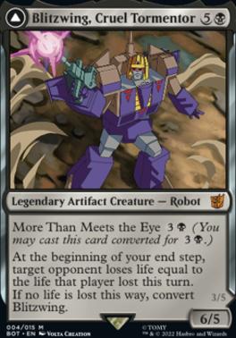 Blitzwing, Cruel Tormentor (BOT-004) - Transformers: (convertdfc)