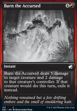 Burn the Accursed (DBL-132) - Innistrad: Double Feature