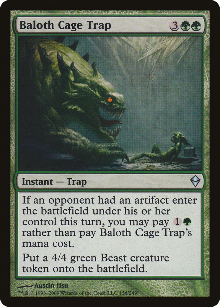 Baloth Cage Trap (ZEN-156) - Zendikar
