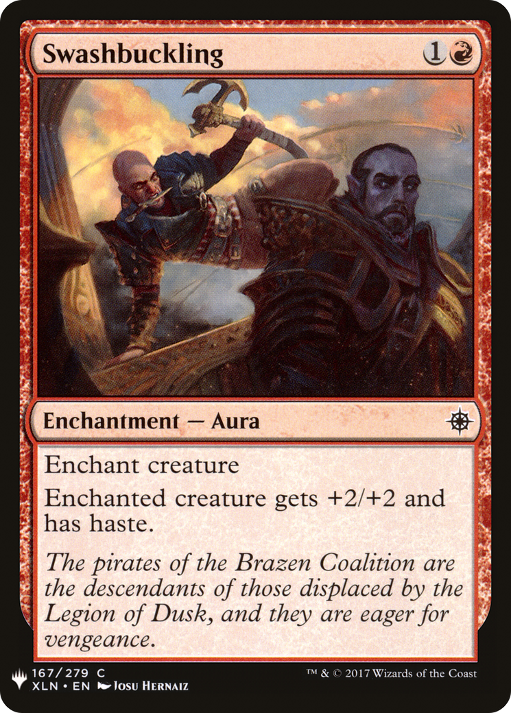 Swashbuckling (LIST-167) - The List