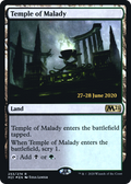 Temple of Malady (M21) (PRE-253) - Core Set 2021 Promos Foil