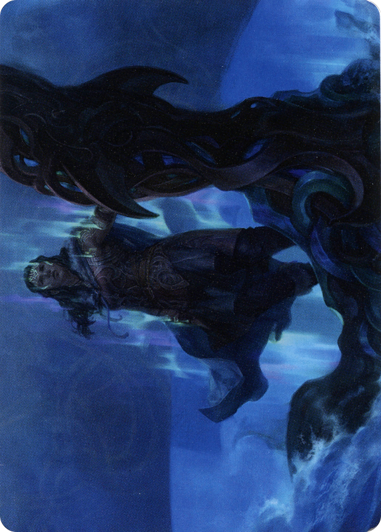 Cosima, God of the Voyage // Cosima, God of the Voyage (AKHM-012) - Kaldheim Art Series (Borderless)