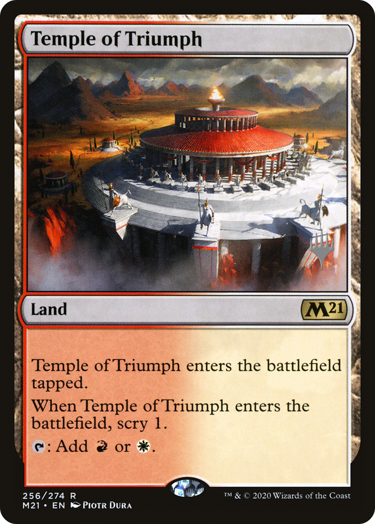 Temple of Triumph (PPM21-256) - Core Set 2021 Promos