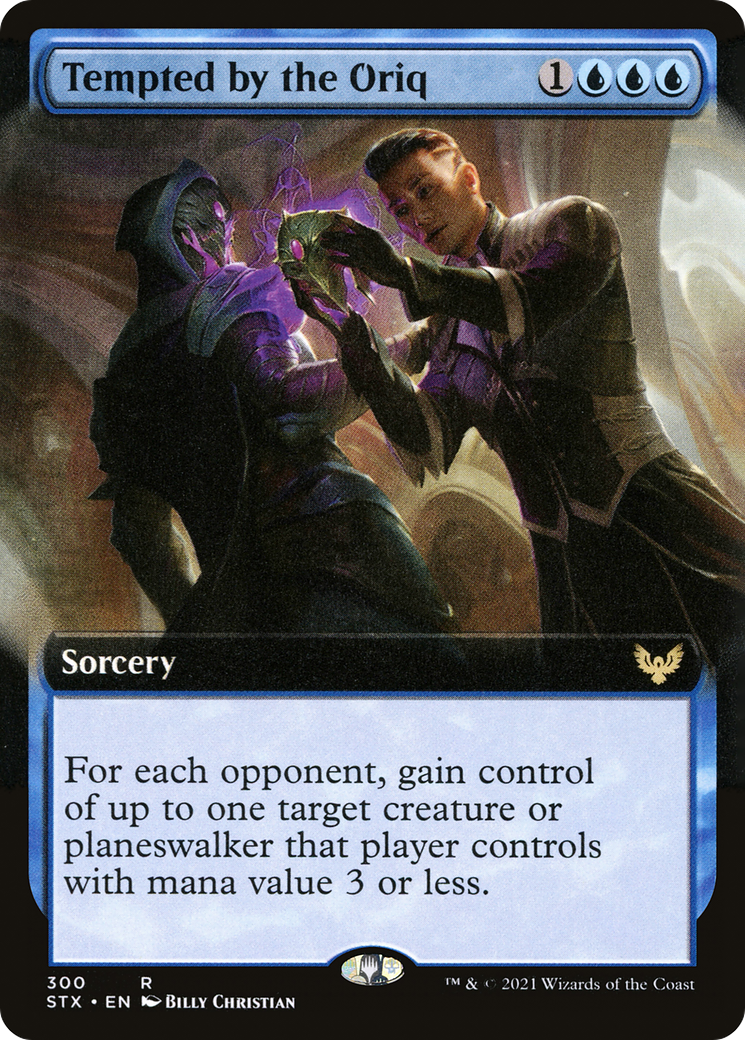 Tempted by the Oriq (Extended Art) (STX-300) - Strixhaven: School of Mages: (Extended Art)