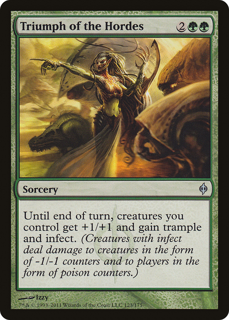 Triumph of the Hordes (NPH-123) - New Phyrexia