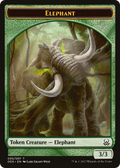 Elephant Token (DDS-005) - Duel Decks: Mind vs. Might Tokens