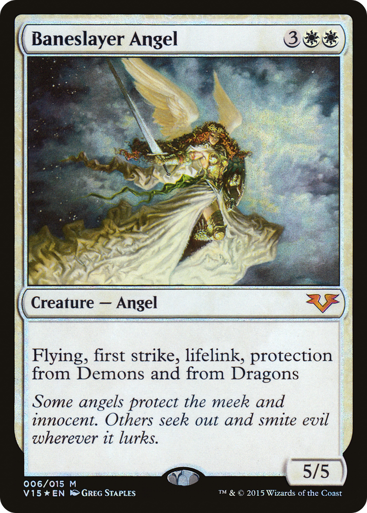 Baneslayer Angel (V15-006) - From the Vault: Angels Foil