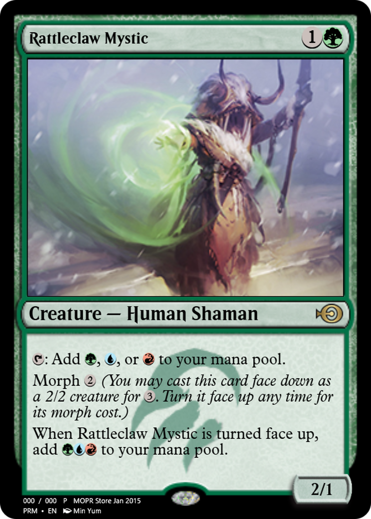 Rattleclaw Mystic (PRM-54557) - Magic Online Promos Foil