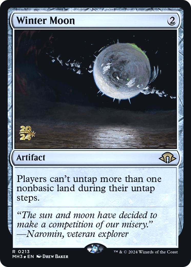 Winter Moon (PRE-213S) - Modern Horizons 3 Promos Foil