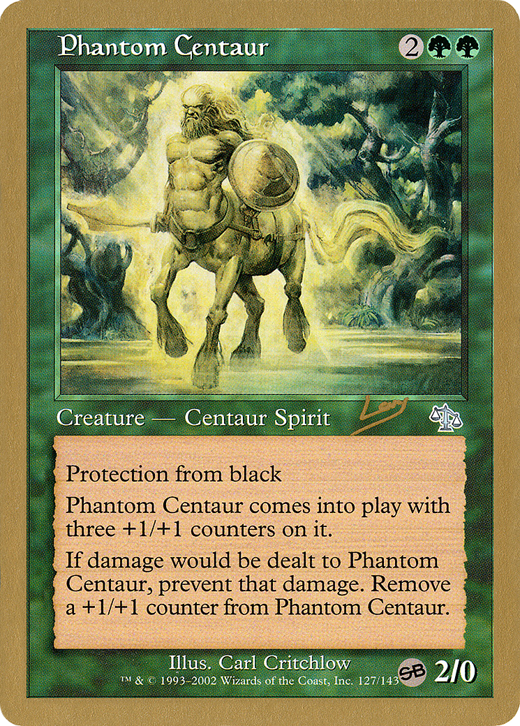 Phantom Centaur - 2002 Raphael Levy (JUD) (SB) (WCD-RL127SB) - World Championship Decks 2002